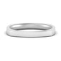 Square Comfort Fit Mens Wedding Band Fascinating Diamonds