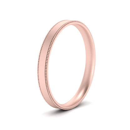 Stepped Edge Comfort Fit Flat Mens Band Fascinating Diamonds