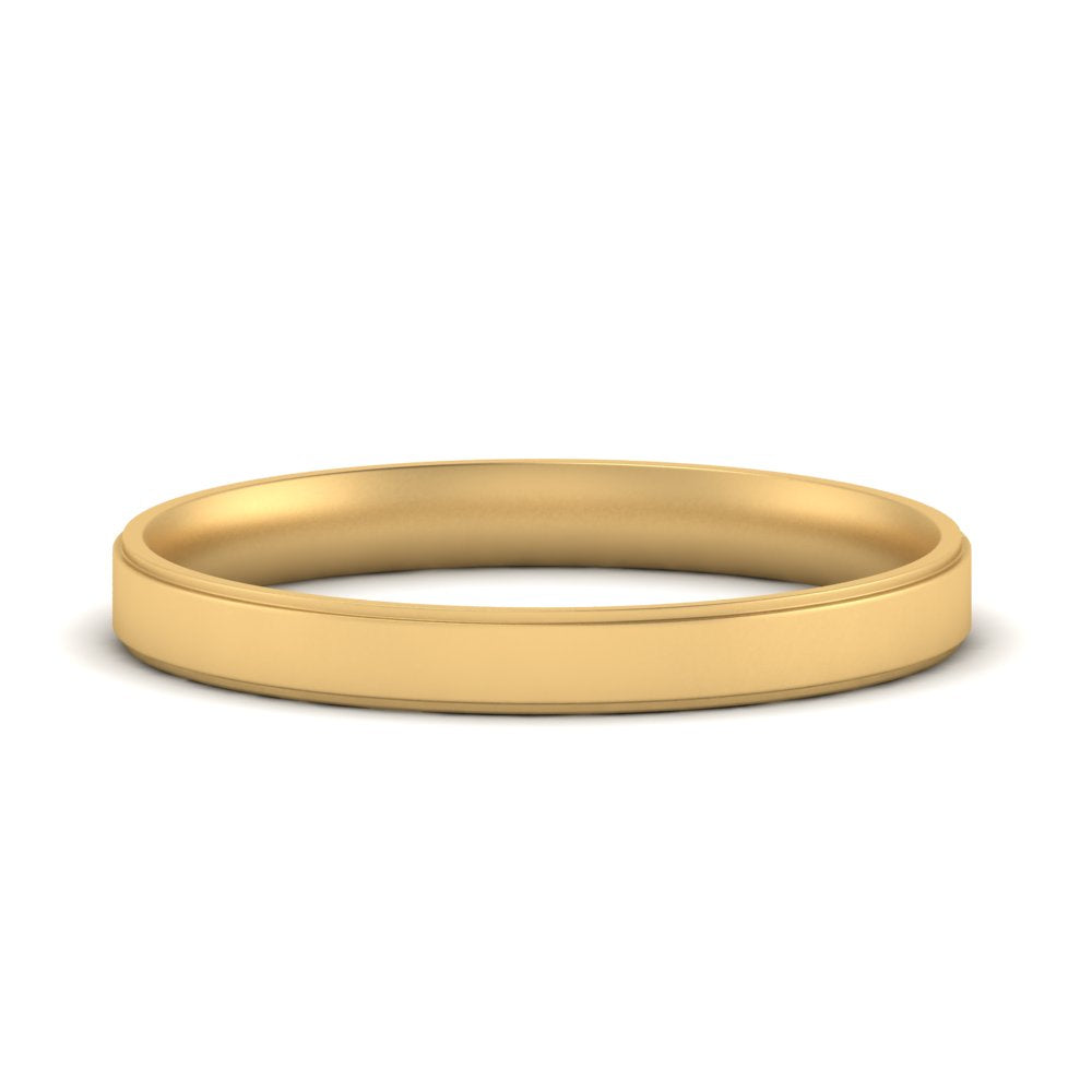 Steps Edge Comfort Fit Mens Band Fascinating Diamonds