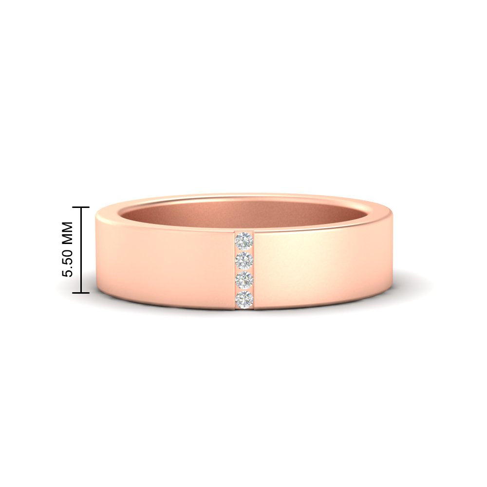 4 Stone Diamond Wedding Band Ring Fascinating Diamonds