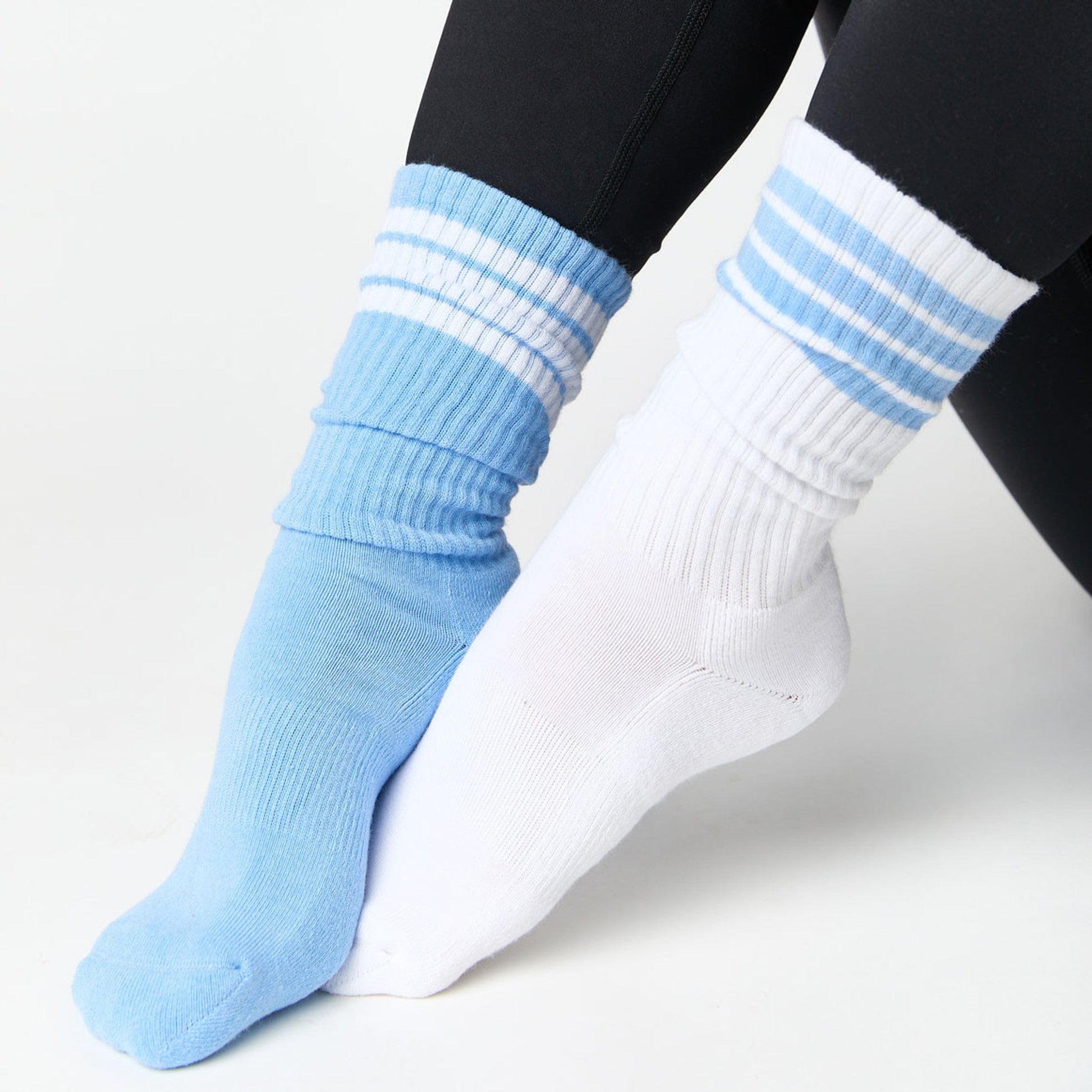 4 Stripe Casual Crew Socks 2-Pack DeadSoxy