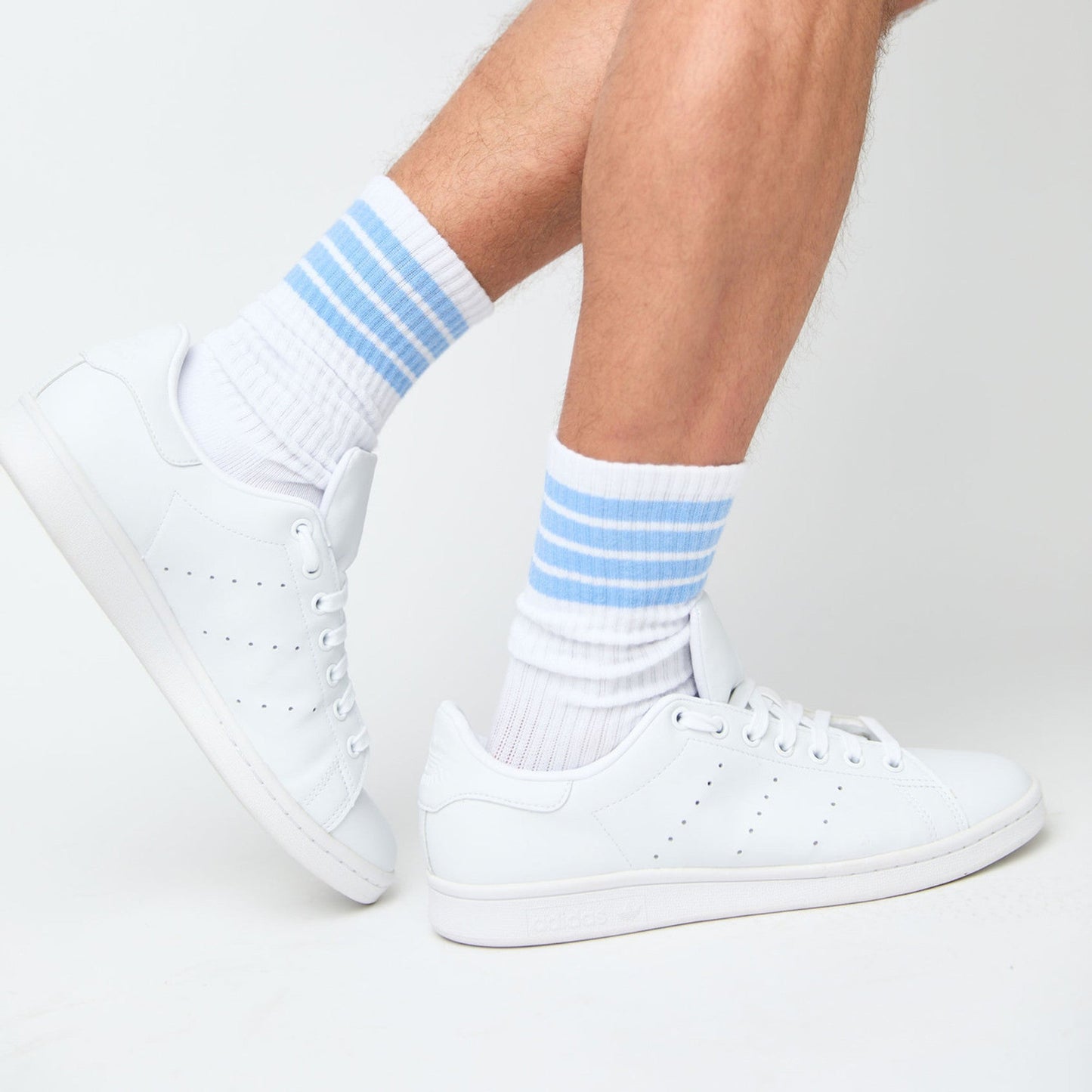 4 Stripe Casual Crew Socks 2-Pack DeadSoxy
