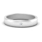 Round Diamond Classic Mens Band Fascinating Diamonds