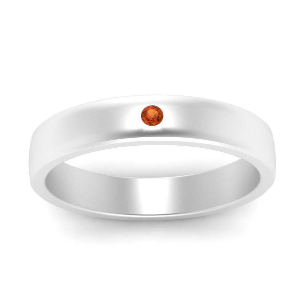 Round Diamond Classic Mens Band Fascinating Diamonds