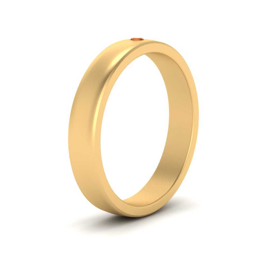 Round Diamond Classic Mens Band Fascinating Diamonds