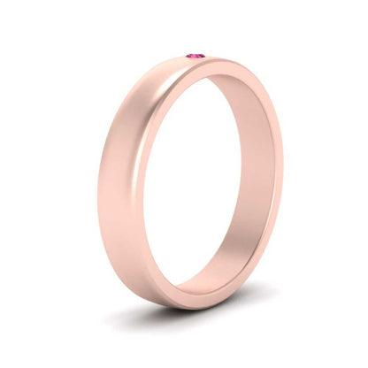 Round Diamond Classic Mens Band Fascinating Diamonds