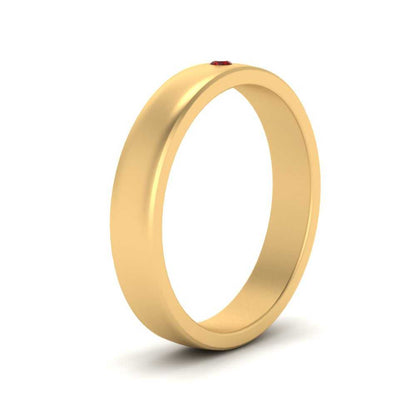 Round Diamond Classic Mens Band Fascinating Diamonds