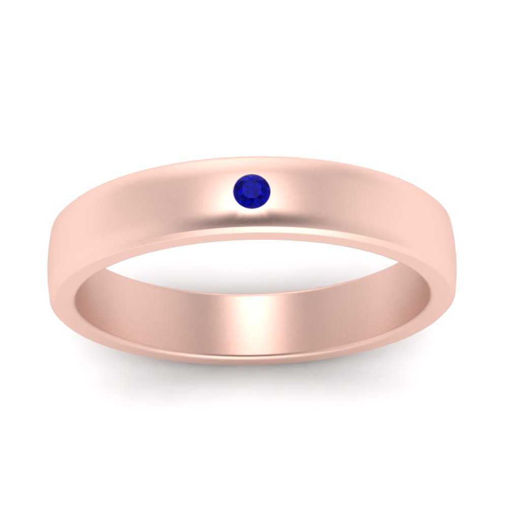 Round Diamond Classic Mens Band Fascinating Diamonds