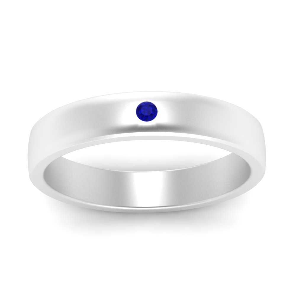 Round Diamond Classic Mens Band Fascinating Diamonds