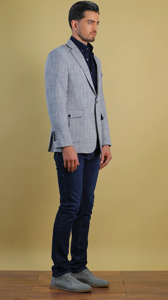 Bespoke Blazer (Navy) Bright Moons