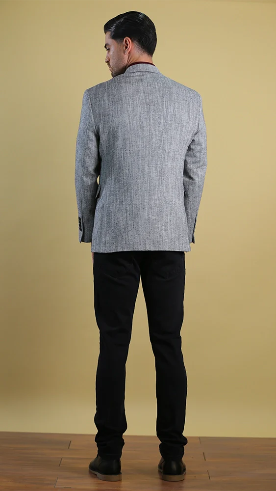 Bespoke Blazer (Black) Bright Moons
