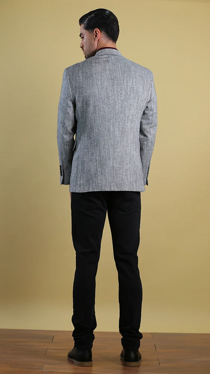 Bespoke Blazer (Black) Bright Moons