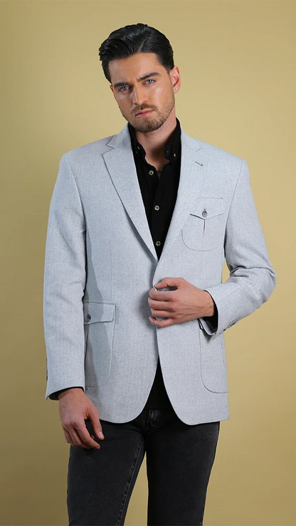 Be Spoke Blazer (Silver) Bright Moons
