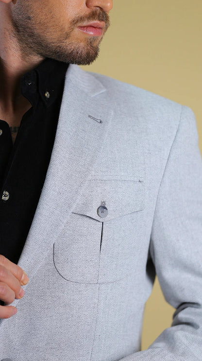 Be Spoke Blazer (Silver) Bright Moons