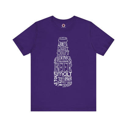 Beer Bottle of Words T-Shirt The Devil's Pickle