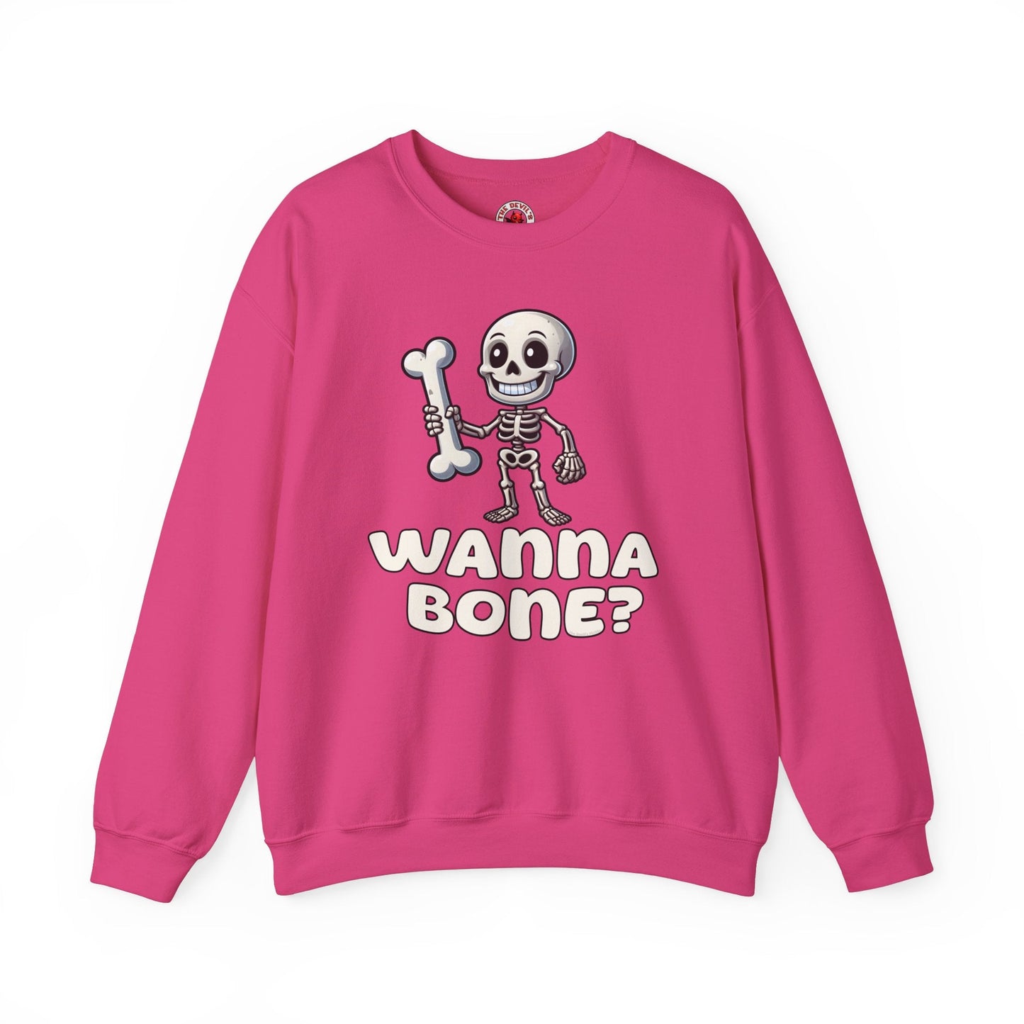 Wanna Bone Crewneck Sweatshirt The Devil's Pickle
