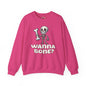 Wanna Bone Crewneck Sweatshirt The Devil's Pickle