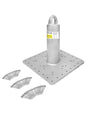 Frontline Commercial Roof Anchor CAL-OSHA Compliant 12" VM Hardware