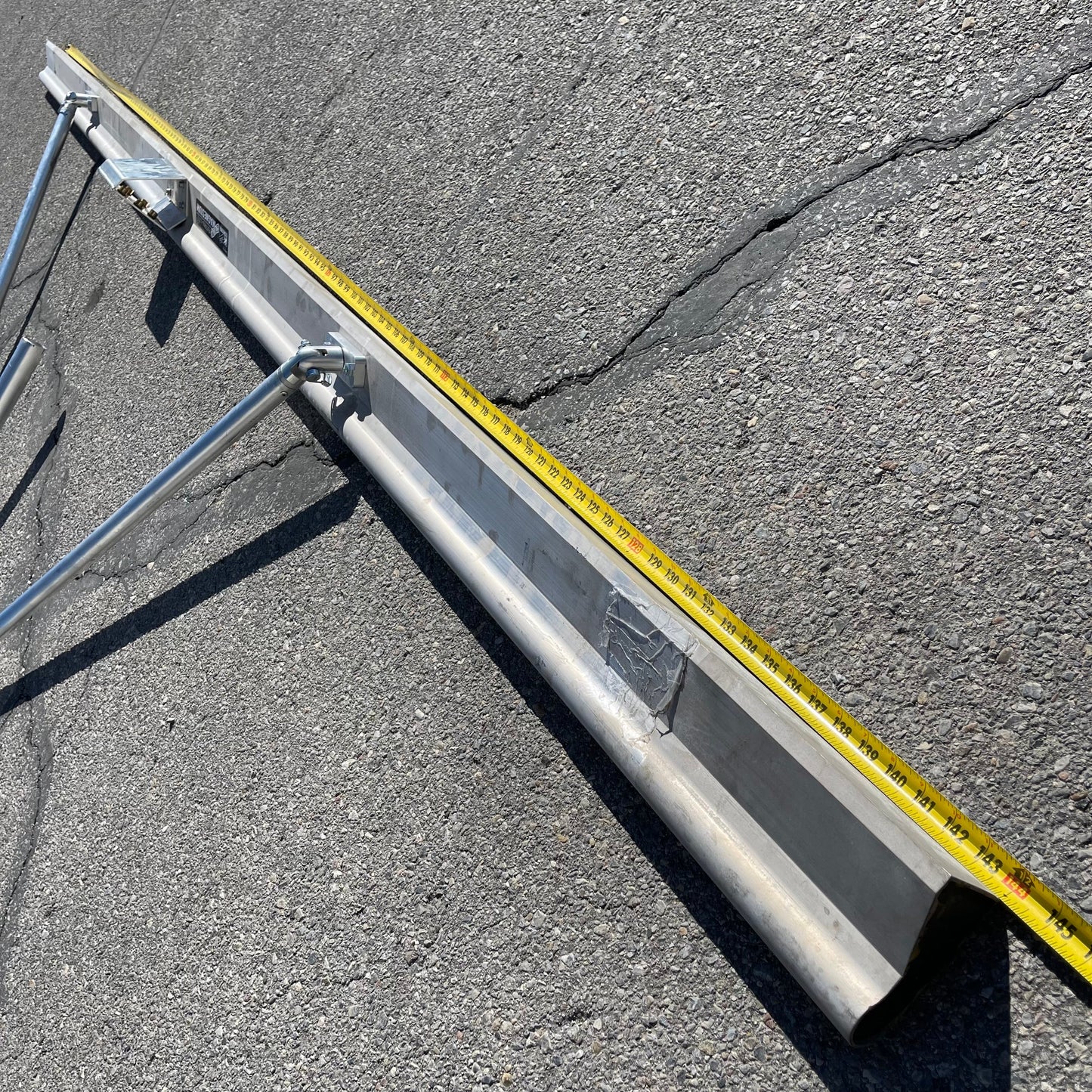 KRAFT TOOL CO. Extru-Lite Magnesium Paver 123.5” handle 144” x 4.5” screed CC291 PayWut