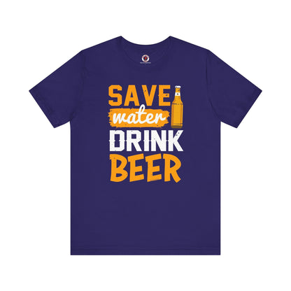 Save Water Drink Beer T-Shirt The Devil's Pickle