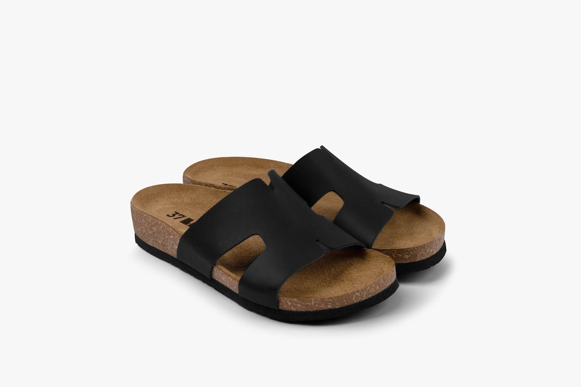 Liora by LEON- Women’s Leather Slide- One‑Piece Leather Comfort Sandal LEON Footwear USA