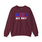 America All Day Crewneck Sweatshirt The Devil's Pickle