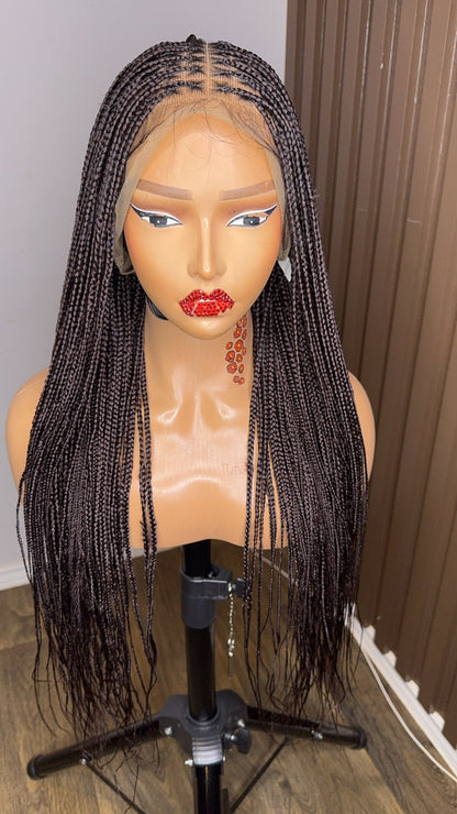 22 inches brown knotless braids HOL stores
