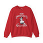 How Snowflakes Are Really Made Crewneck Sweatshirt The Devil's Pickle