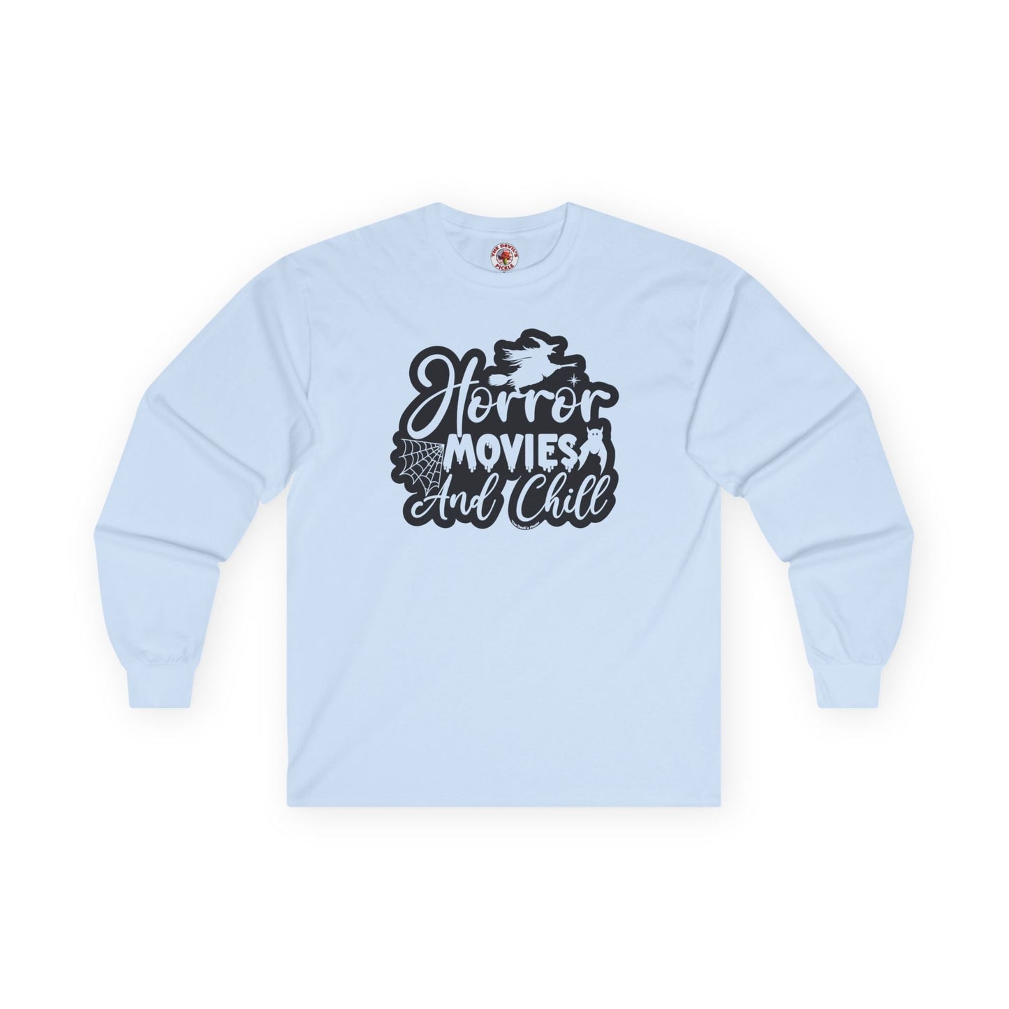 Horror Movies and Chill Long Sleeve Tee The Devil's Pickle