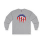 American Flag Lips Long Sleeve Tee The Devil's Pickle