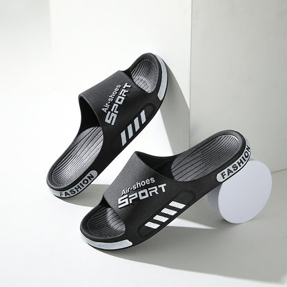 Affordable Summer Casual Slides for Men, Suitable for Outdoor Use And Home Bathrooms, Made of Non-Slip PVC NovaCart