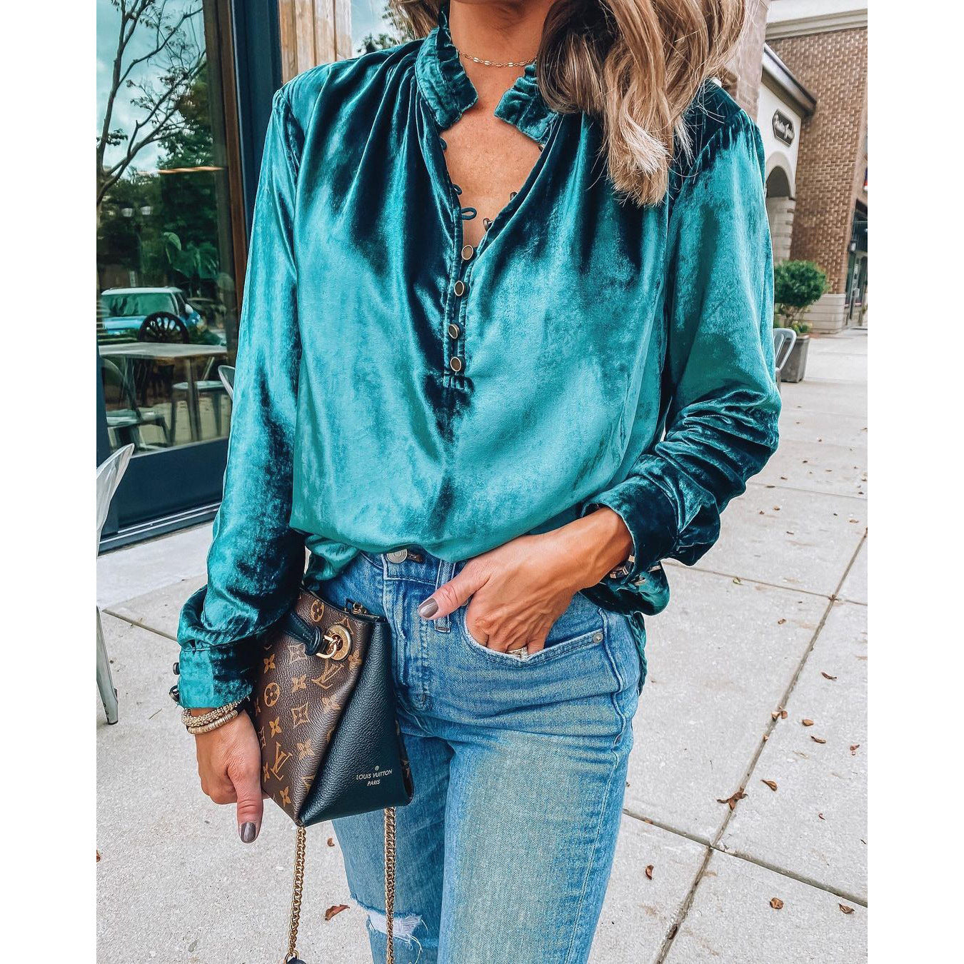 Solid Color Midi Dress | Relaxed Fit Women's Dress FitiqueFit