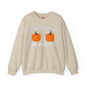 Behind These Pumpkins Are Huge Tits Crewneck Sweatshirt The Devil's Pickle