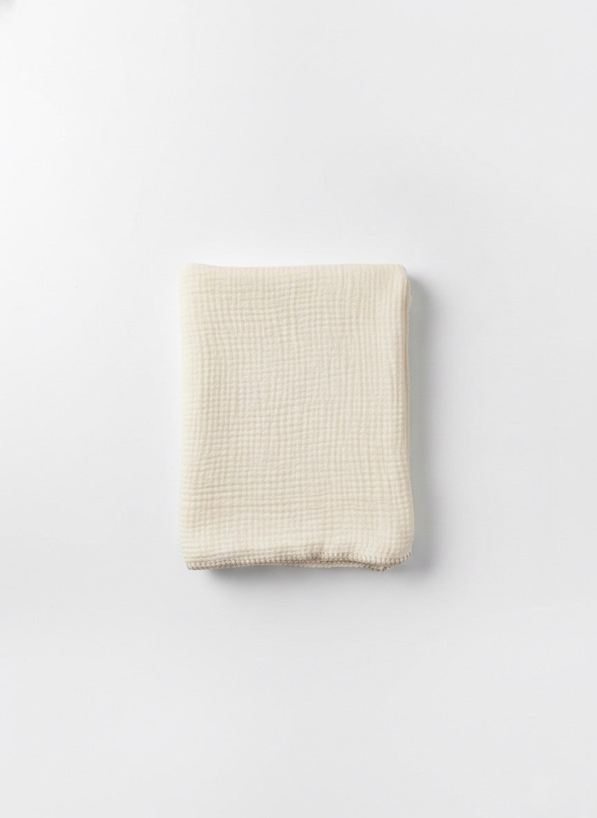 Soft Muslin Baby Blanket Honey and Hive
