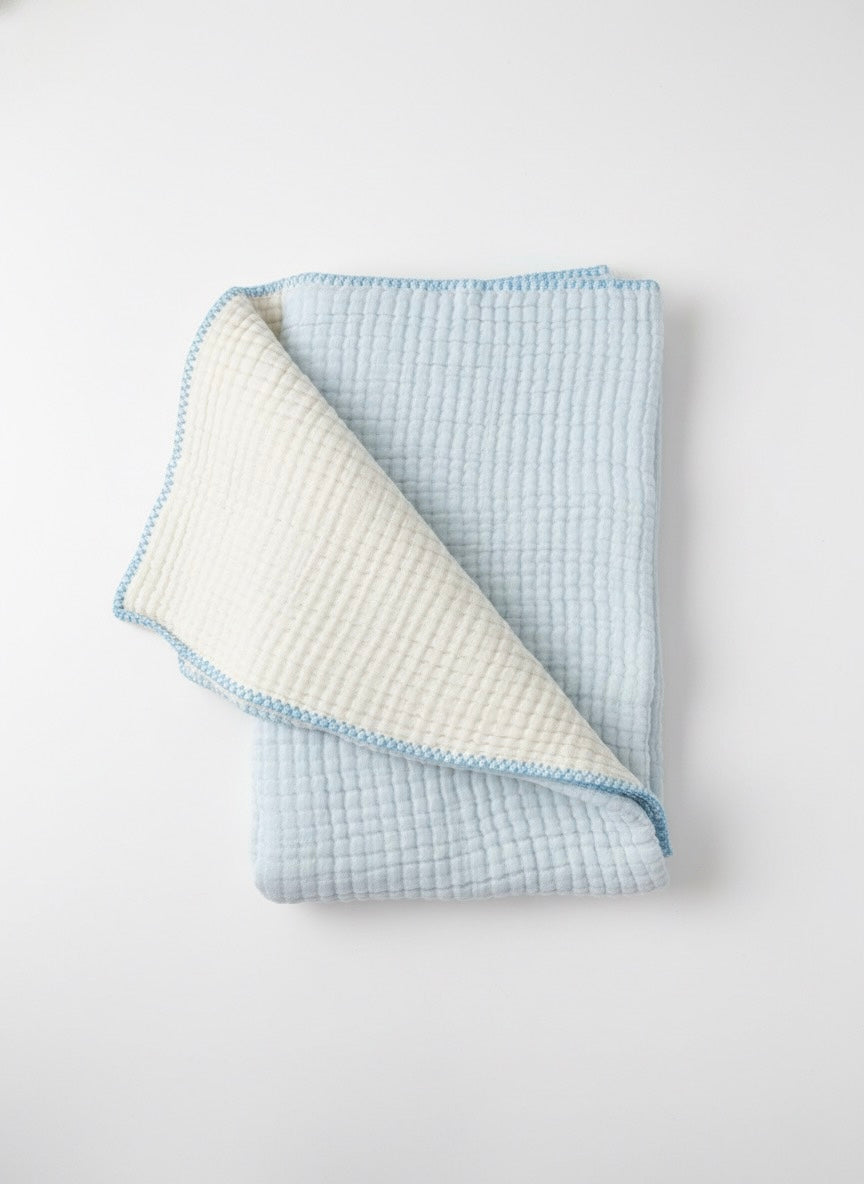 Soft Muslin Baby Blanket Honey and Hive