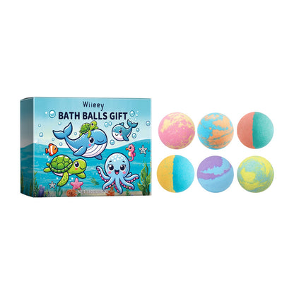 Bubble Shower Ball, Fragrant And Moisturizing Flowers Lasting Fragrance Plant Clean Colorful Skin Shower Ball
