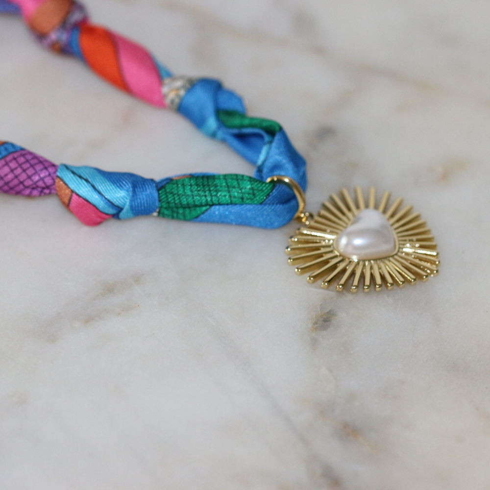 Summer Love Scarf Necklace Deep South Originals