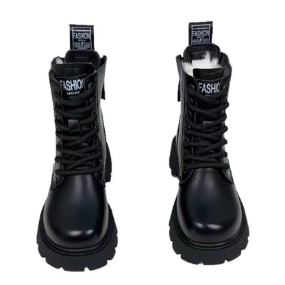 Women’s Padded Insulated Winter Boots – Stylish Thick Sole Snow Boots FitiqueFit