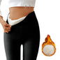 Women’s Fleece-Lined High-Waist Shark Leggings FitiqueFit