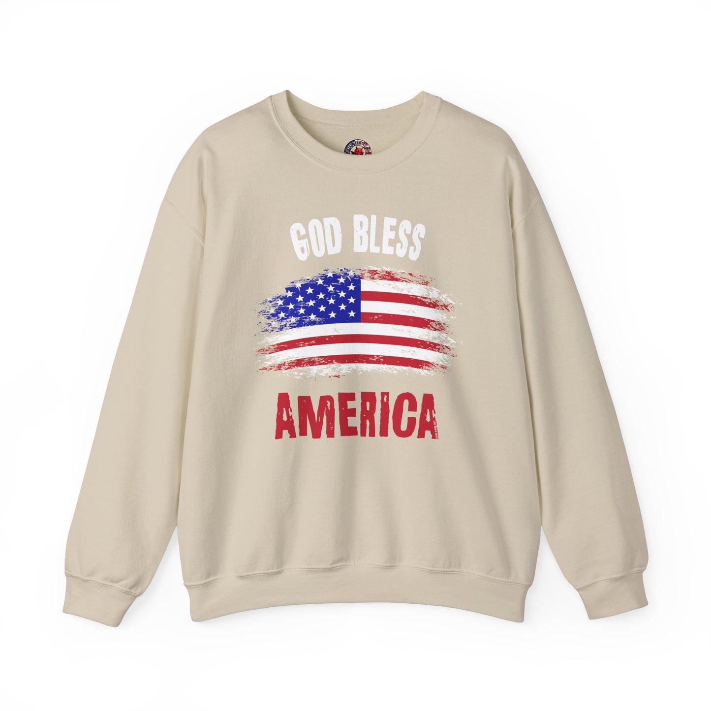 God Bless America Crewneck Sweatshirt The Devil's Pickle