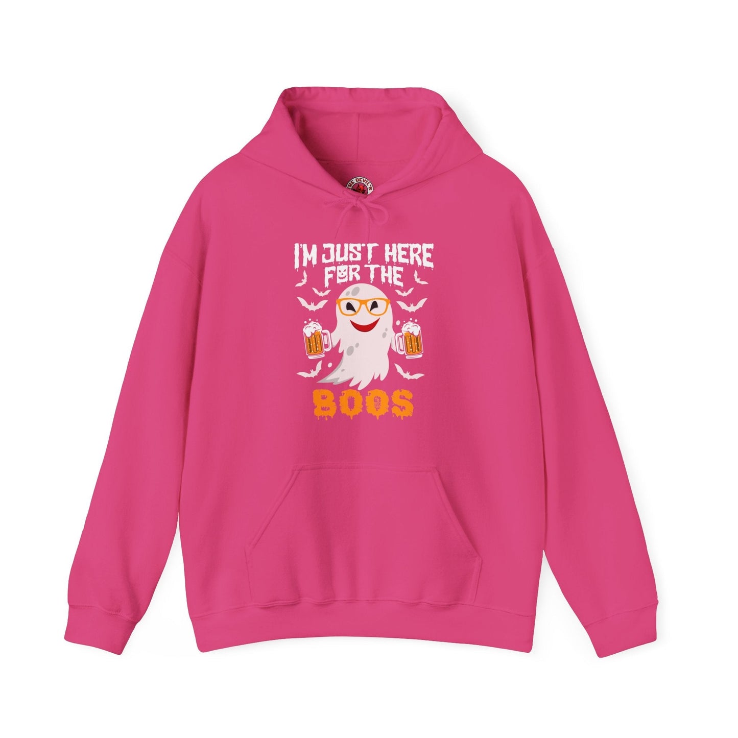 I'm Just Here For The Boos Hooded Sweatshirt The Devil's Pickle