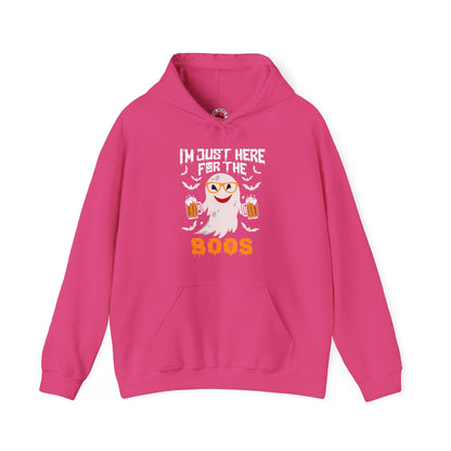 I'm Just Here For The Boos Hooded Sweatshirt The Devil's Pickle