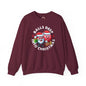 Balls Deep Into Christmas Crewneck Sweatshirt The Devil's Pickle