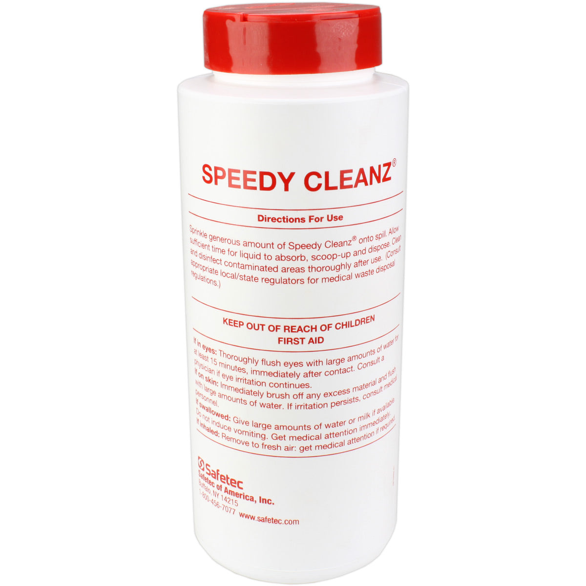 Speedy Cleanz, 16 oz. (1 lb.) Shaker Top Bottle quakekits.com