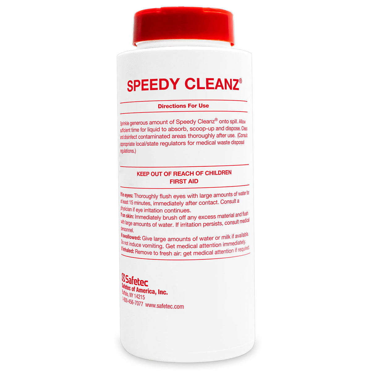 Speedy Cleanz, 16 oz. (1 lb.) Shaker Top Bottle quakekits.com