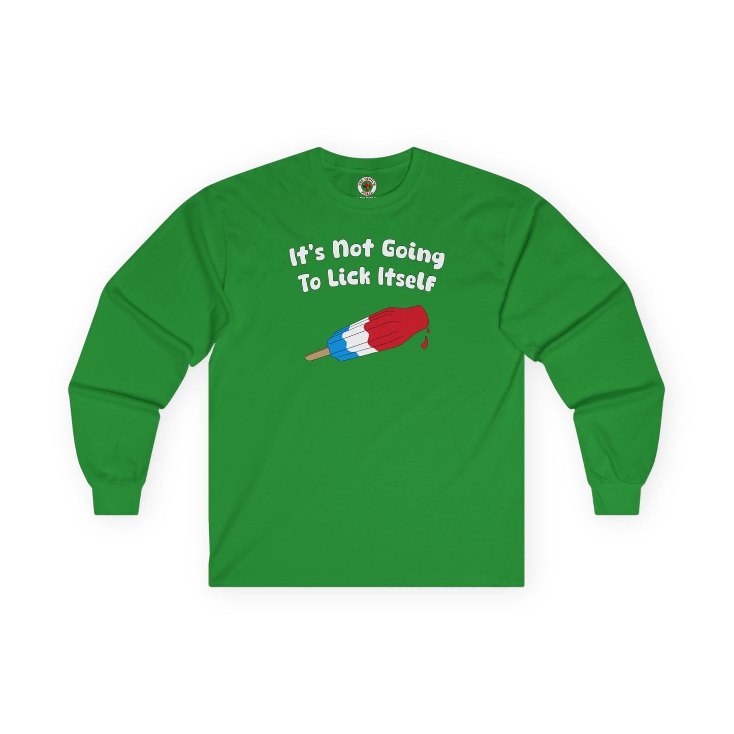 It's Not Going To Lick Itself Long Sleeve Tee The Devil's Pickle