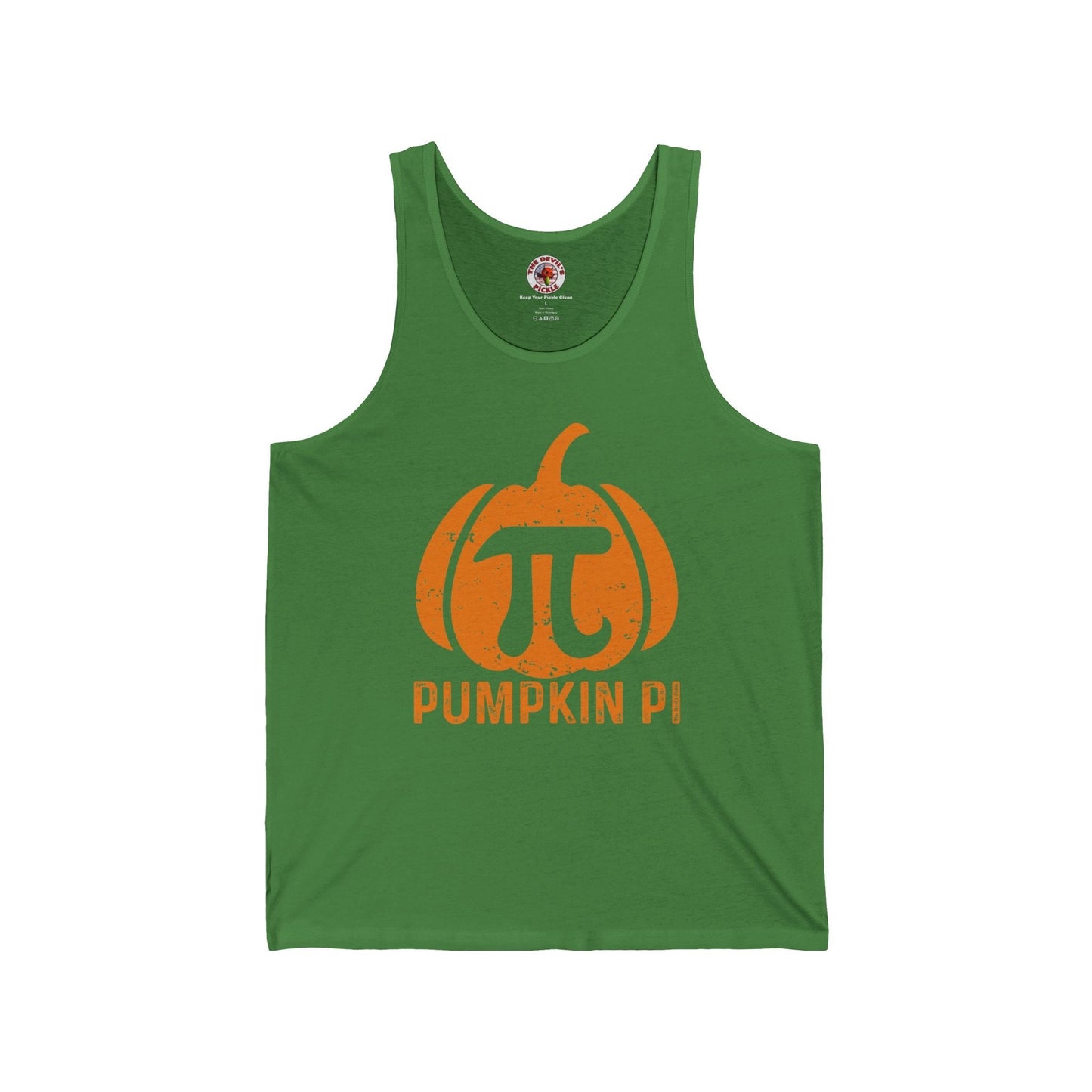 Pumpkin Pi Tank Top The Devil's Pickle