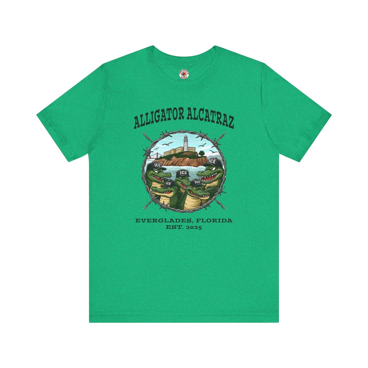 Alligator Alcatraz T-Shirt The Devil's Pickle