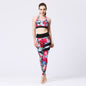 💪 Seamless 2-Piece Yoga Set – High-Waist Leggings & Crop Top FitiqueFit