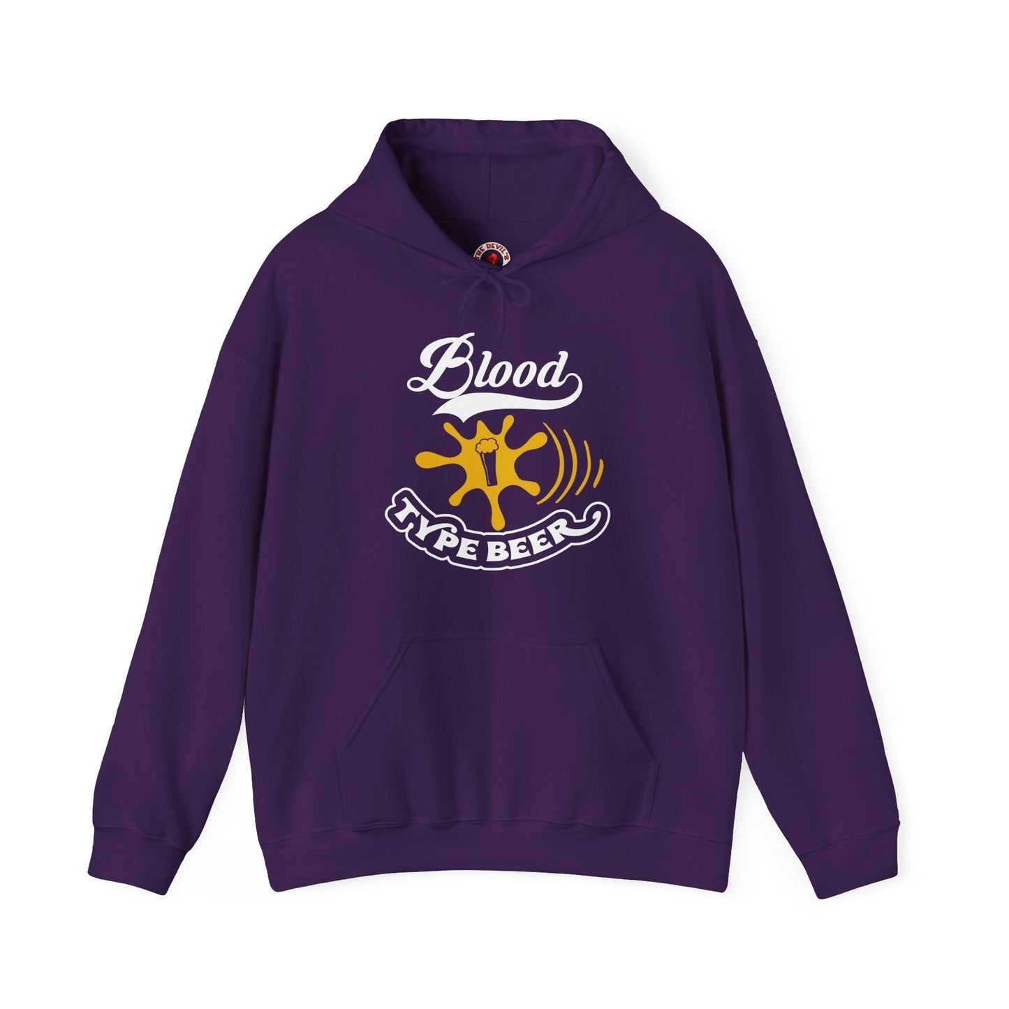 Blood Type Beer Hooded Sweatshirt The Devil's Pickle